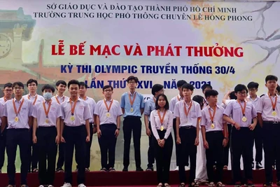 Kỳ thi Olympic truyền thống 30-4: THPT chuyên Hùng Vương đoạt 39 huy chương