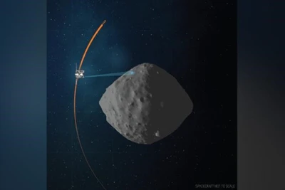 Tàu vũ trụ NASA bay tạm biệt tiểu hành tinh Bennu