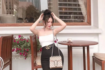 Sao Việt mê mẩn thắt lưng đen của Gucci