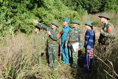 "Cột mốc sống" vùng biên giới