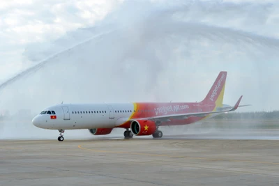 Vietjet nhận hàng loạt máy bay thế hệ mới nhất của Airbus