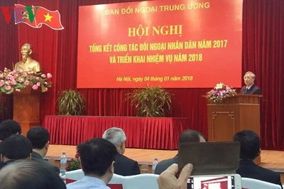 Ông Trần Quốc Vượng: Củng cố bộ máy làm công tác đối ngoại nhân dân