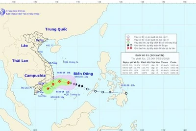 Bão số 1 diễn biến phức tạp, không nên chủ quan