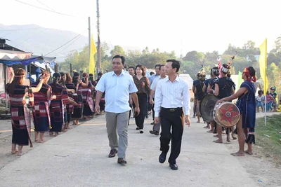 Bí thư Tỉnh ủy Dương Văn Trang: Vận động người dân chuyển đổi cây trồng