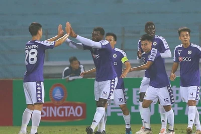 Hà Nội FC thắng kinh hoàng 10-0 ở trận ra quân tại AFC Cup