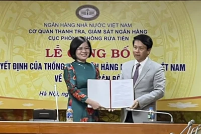 Bổ nhiệm lãnh đạo Cục Phòng, chống rửa tiền; Cơ quan Thanh tra, giám sát ngân hàng