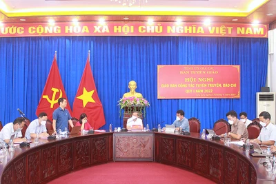 Gia Lai giao ban công tác tuyên truyền, báo chí quý I-2022