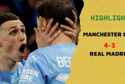 Highlights Manchester City 4-3 Real Madrid: Bữa tiệc bàn thắng linh đình