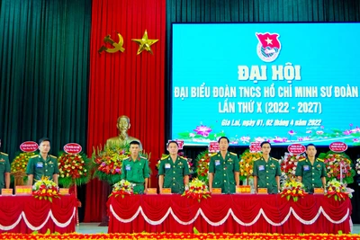 Sư đoàn Bộ binh 2: Đại hội đại biểu Đoàn TNCS Hồ Chí Minh lần thứ X