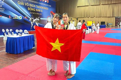 2 võ sĩ Gia Lai tỏa sáng ở Giải Vô địch Taekwondo Đông Nam Á 2022