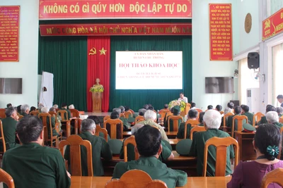 Hội thảo khoa học di tích lịch sử "Chiến thắng cứ điểm 711-601 năm 1974"