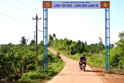 Đak Rong chuyển mình phát triển