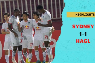 Highlights Sydney - HAGL: Văn Thanh ghi bàn tuyệt đẹp, HAGL hụt 3 điểm đáng tiếc