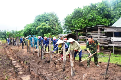 Binh đoàn 15 tích cực tham gia xây dựng hệ thống chính trị cơ sở