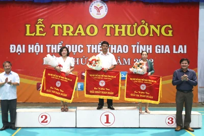 Bế mạc Đại hội Thể dục thể thao tỉnh Gia Lai lần thứ IX