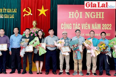 Báo Gia Lai tổ chức Hội nghị cộng tác viên năm 2022