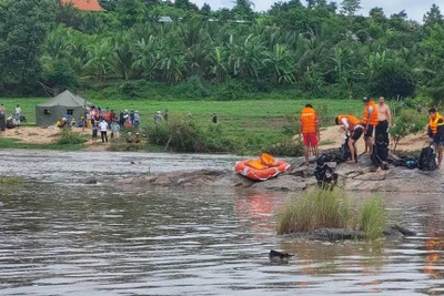 Tìm thấy thi thể học sinh lớp 9 bị đuối nước khi đi chơi thác