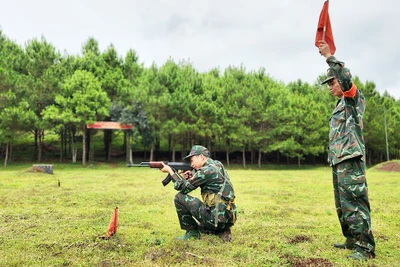 Ban Chỉ huy Quân sự TP. Pleiku tổ chức kiểm tra quân sự năm 2022