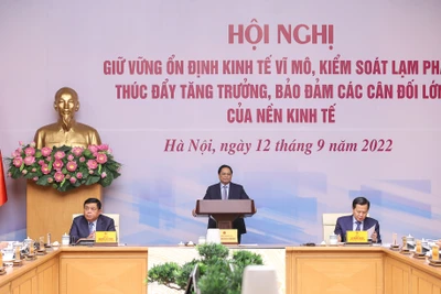 Thủ tướng Phạm Minh Chính chủ trì Hội nghị về giữ vững ổn định kinh tế vĩ mô