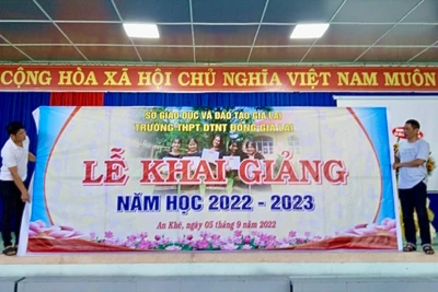 Gia Lai: 762 trường đồng loạt khai giảng năm học 2022-2023