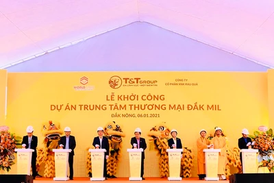 T&T Group của 'bầu Hiển' khởi công Trung tâm thương mại hiện đại tại Đắk Nông