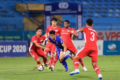 Phòng chống COVID-19, một số trận đấu ở LS V.League 2021 đá không khán giả