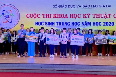 Gia Lai: Khai mạc Cuộc thi Khoa học kỹ thuật cấp tỉnh học sinh trung học lần thứ VII