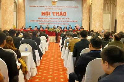 Hội thảo về phát triển kinh tế-xã hội, bảo tồn, phát huy giá trị văn hóa truyền thống