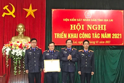 Viện Kiểm sát nhân dân tỉnh Gia Lai triển khai nhiệm vụ năm 2021