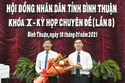 Ông Lê Tuấn Phong được bầu giữ chức vụ Chủ tịch tỉnh Bình Thuận