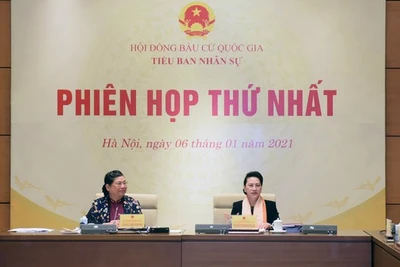 Tiểu ban Nhân sự của Hội đồng Bầu cử Quốc gia tiến hành Phiên họp thứ nhất