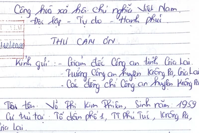 Công an Gia Lai "vì dân phục vụ"