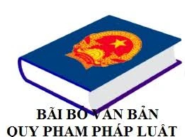 Bãi bỏ 2 văn bản quy phạm pháp luật trong lĩnh vực xây dựng