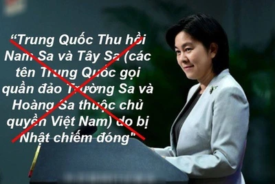 NÓI THẲNG: Bà Hoa Xuân Oánh nói bậy về chủ quyền biển Đông