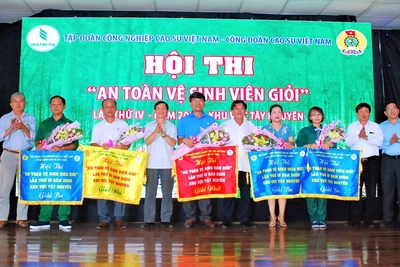 Hội thi "An toàn vệ sinh viên giỏi" khu vực Tây Nguyên