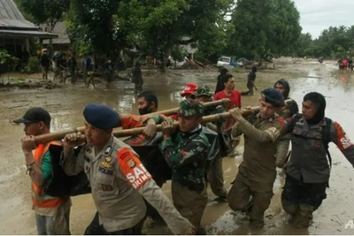 Lũ quét kinh hoàng ở Indonesia: Hàng chục người chết và mất tích