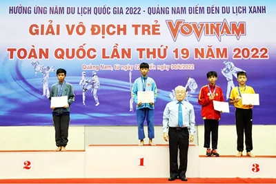 Gia Lai giành 3 huy chương tại Giải vô địch trẻ Vovinam toàn quốc