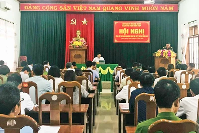 Mang Yang tổng kết diễn tập khu vực phòng thủ năm 2022