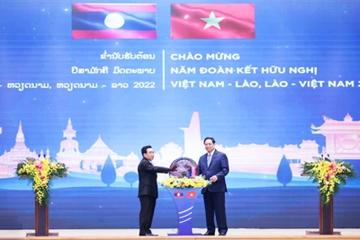 Tuyên truyền về "Năm Đoàn kết hữu nghị Việt Nam-Lào 2022"