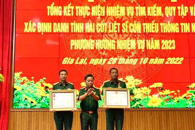 Gia Lai triển khai nhiệm vụ tìm kiếm, quy tập và xác định danh tính hài cốt liệt sĩ năm 2023