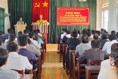 Đak Đoa: 128 học viên tham gia bồi dưỡng nghiệp vụ công tác xây dựng Đảng