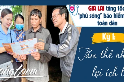 Gia Lai tăng tốc "phủ sóng" bảo hiểm y tế toàn dân-Kỳ 1: Tấm thẻ nhỏ, lợi ích lớn