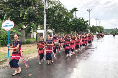 Liên hoan không gian văn hóa cồng chiêng huyện Kông Chro: Đậm đà bản sắc