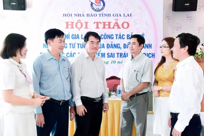 Báo chí Gia Lai tham gia bảo vệ nền tảng tư tưởng của Đảng