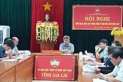 Ủy ban Trung ương MTTQ Việt Nam triển khai công tác phong trào đến cuối năm 2022