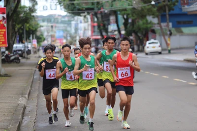 Gia Lai: Vận động viên Hà Quang Thắng lên tuyển trẻ điền kinh quốc gia