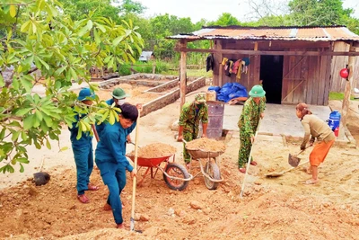 Đồn Biên phòng Ia Púch: Sôi nổi phong trào thi đua quyết thắng