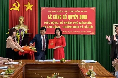 Phó giám đốc Sở xin thôi việc ngay lễ công bố quyết định bổ nhiệm