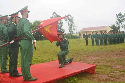 Bộ Chỉ huy Quân sự Gia Lai tuyên thệ chiến sĩ mới