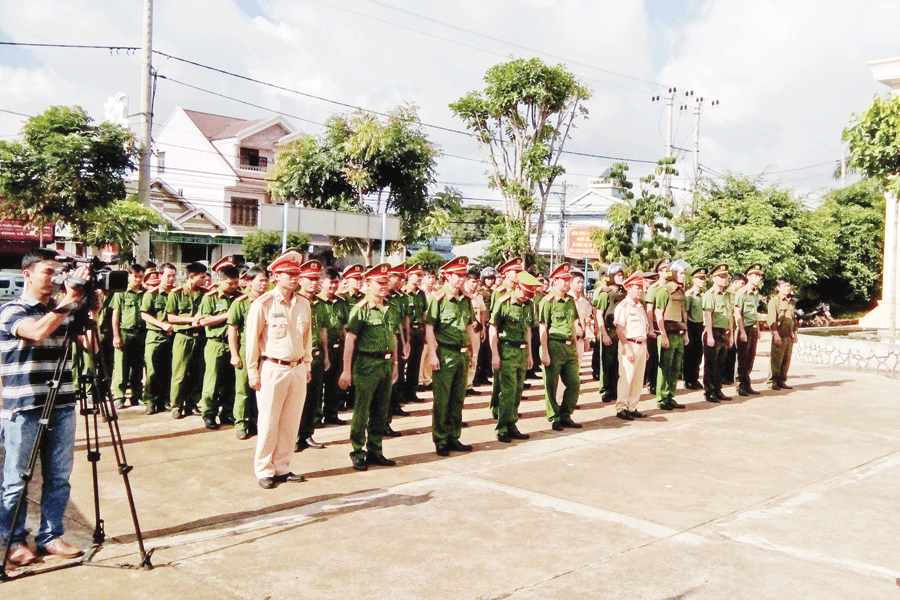 Công an Đak Đoa: Vì nước quên thân, vì dân phục vụ